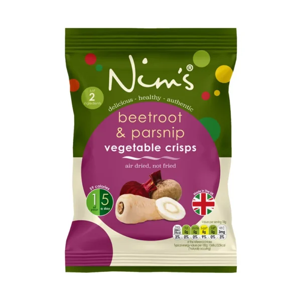 Beetroot Parsnip crisps