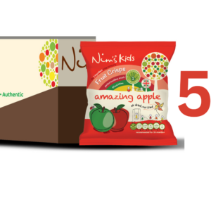 Kids apple crisps Box