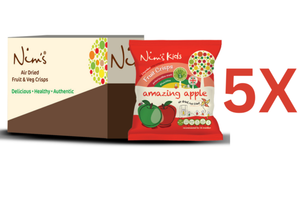 Kids apple crisps Box