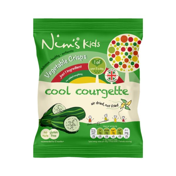 kids courgette crisps