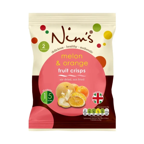 Melon Orange crisps